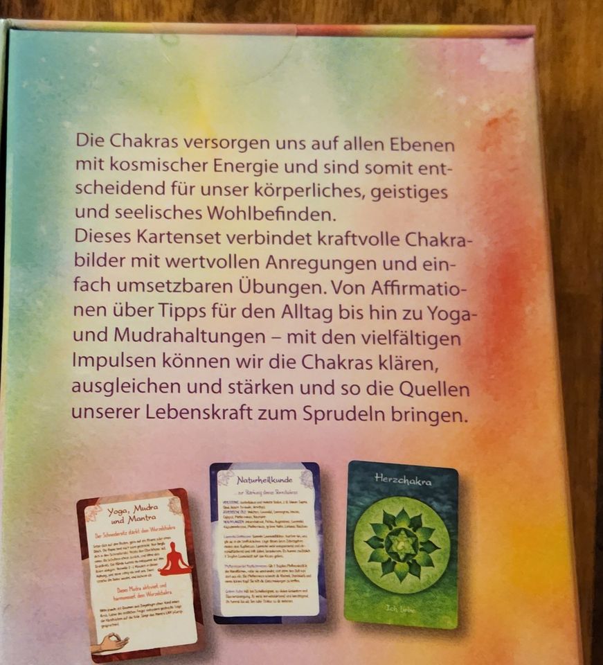 Orakelset Chakra neu und originalverpackt in Hardthausen