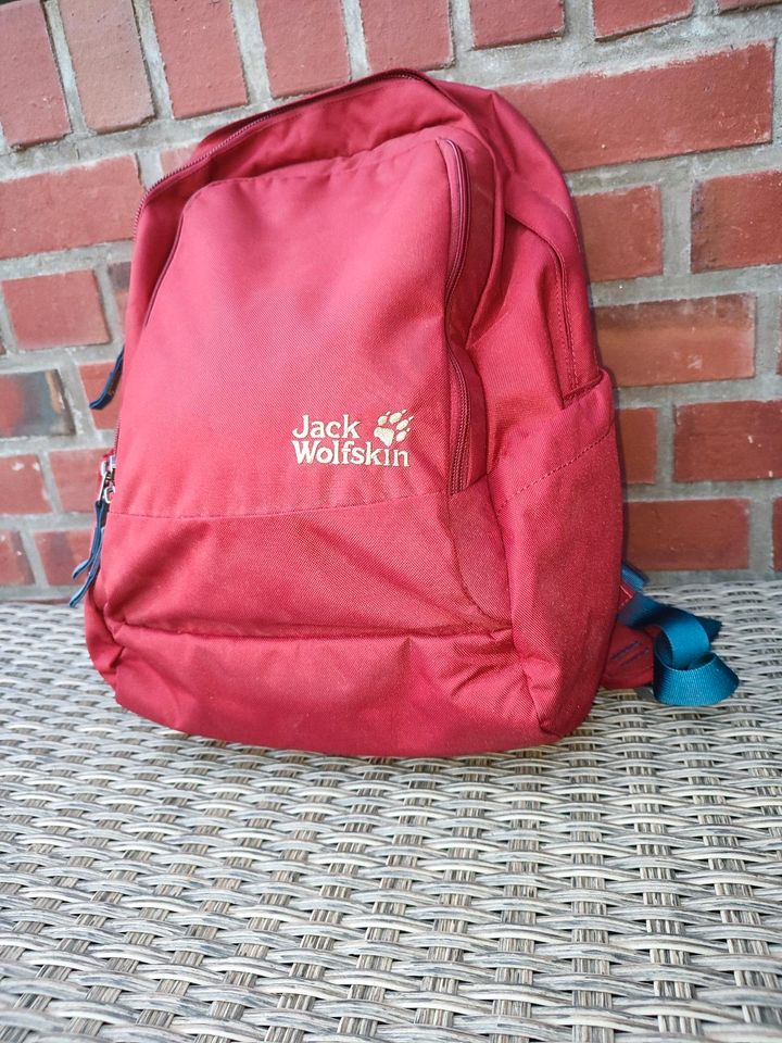 Rucksack Jack Wolfskin Rucksack - Wanderrucksack rot in Siek