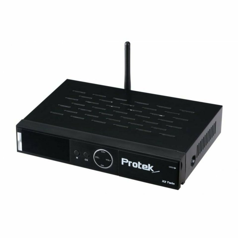 Protek X2 TWIN SAT 4K UHD H.265 2160p E2 Linux HDTV in Werlte 