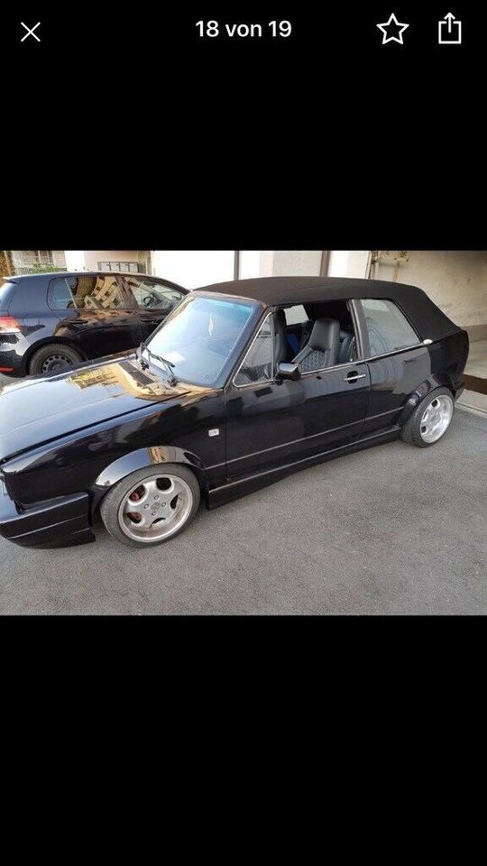 Golf 1 Cabrio Verdeck inklusive Montage Sattlerei in Dortmund