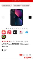 iPhone 13 128GB Dual SIM Mitternacht verschleißt NEU ovp Baden-Württemberg - Waldshut-Tiengen Vorschau