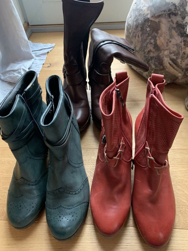 Stiefel, Lederstiefel, Stiefeletten, Gr.41, neu in Berlin