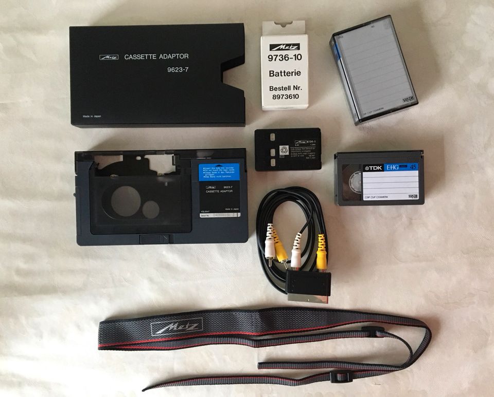 Metz Camcorder S-VHS-C VHS-C Adapter-Kassette Tasche Videokamera in  Nordrhein-Westfalen - Herne | eBay Kleinanzeigen ist jetzt Kleinanzeigen