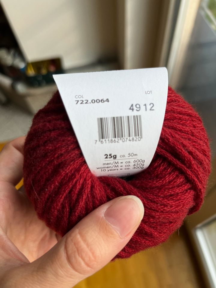 Lang Yarns Cashmere Classic 722.0064 Bordeaux LOT 4912 in Oberursel (Taunus)