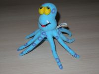 Mc Donalds Plüschtier Happy Meal 2000 Krake Octopus hellblau Bayern - Issigau Vorschau