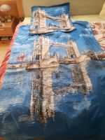 Bettwäsche London blau 135x200/80×80 cm Bayern - Schwabach Vorschau