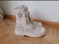 ♡Mustang♡Schnürstiefeletten♡Schnürboots♡Beige♡Creme♡39♡ Baden-Württemberg - Emmendingen Vorschau