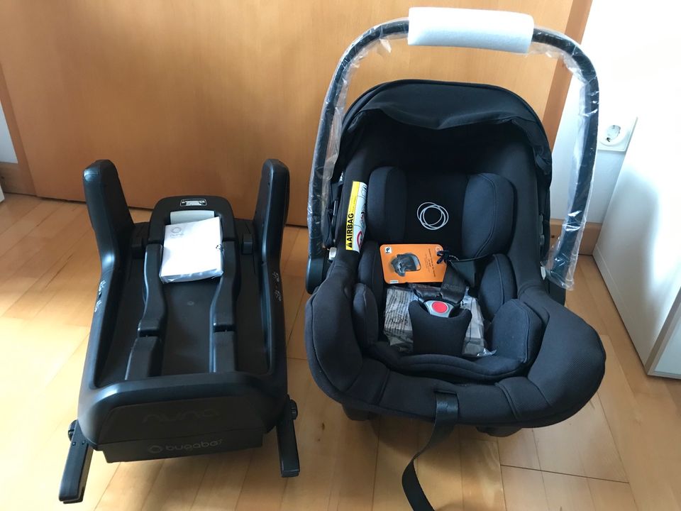 Babyschale Autositz Bugaboo nuna Turtle Air + Isofix wingbase NEU in Berlin