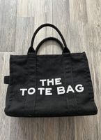 The Tote Bag Schwarz Canvas Designer Luxus Marke Taschee Shopper Saarland - Schiffweiler Vorschau