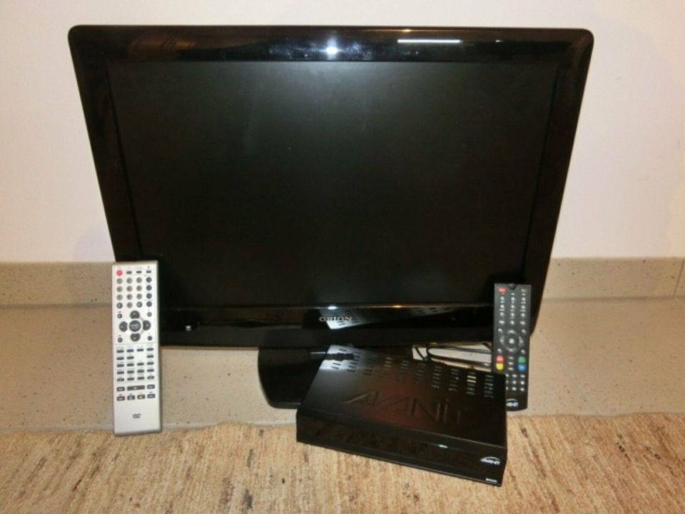 Fernseher, TV, Orion TV22PL146DVD, SAT Receiver in Korschenbroich