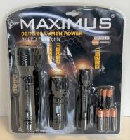 Maximus Set mit 3 LED-Taschenlampen 1watt,2x 3 Watt - 60, 70 & 90 Nordrhein-Westfalen - Delbrück Vorschau