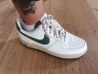 Nike Air  Force GreenWhite aus natürlichem Leder Niedersachsen - Braunschweig Vorschau