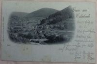 Ak Lithografie Schwarzlith0 Gruss aus Calmbach Vorläufer 1898 Baden-Württemberg - Denkendorf Vorschau