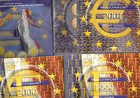 Frankreich Euro KMS 4 er Set 1999,2000,2001,2002 Bayern - Freilassing Vorschau