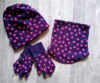 JAKO-O Set aus Mütze-Loopschal-Handschuhe, Fleece, lila Stern Nordrhein-Westfalen - Oberhausen Vorschau