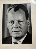 Handsigniertes Foto von Willi Brandt - Rarität seltenes Foto Niedersachsen - Bardowick Vorschau