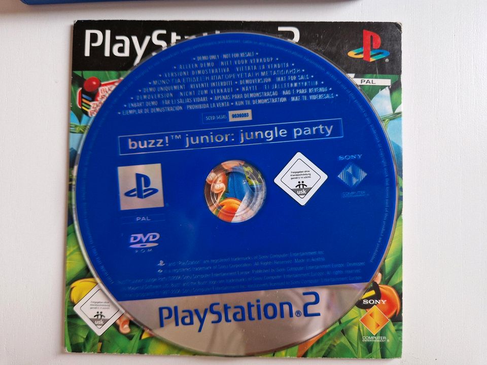 Ps2 - Buzz Junior - Jungle Party & das verrückte Rennen in Potsdam