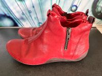 Think! Stiefeletten rot Bio Öko Gr. 39 TOP Baden-Württemberg - Freiburg im Breisgau Vorschau