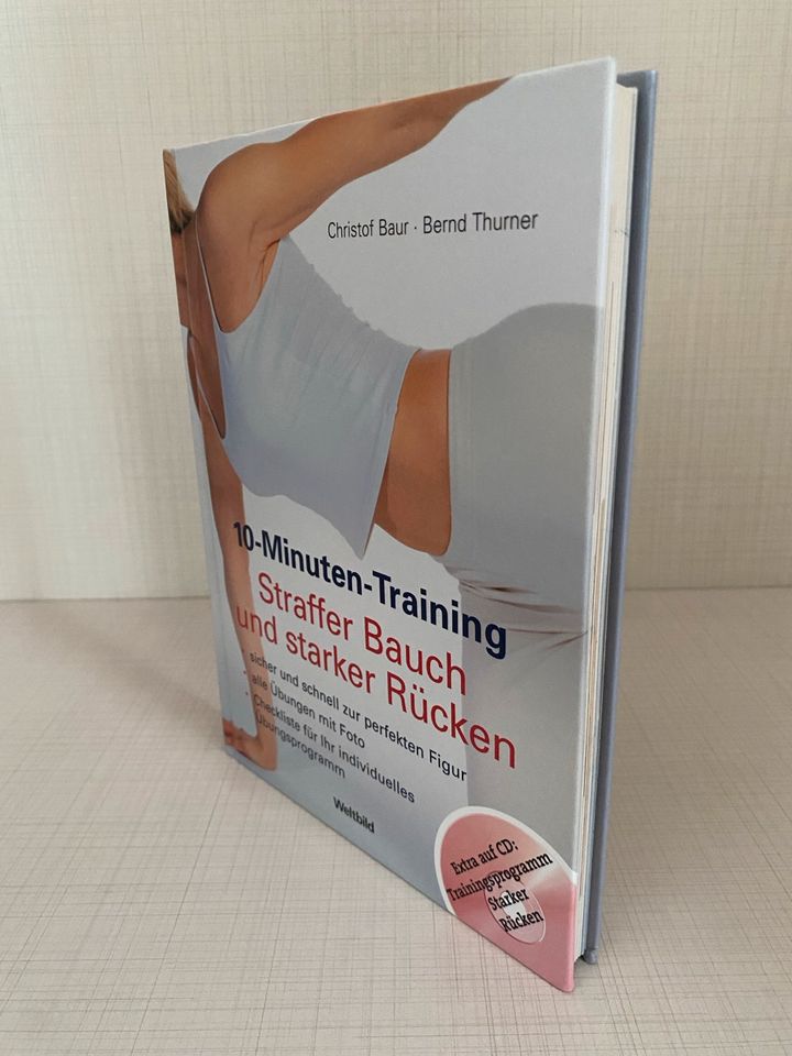 10-MinutenTraining straffer Bauch und starker Rücken CD & Buch in Frankfurt am Main