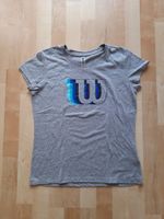 WILSON Sport-T-Shirt grau Gr. S Damen Super Zustand Kreis Pinneberg - Uetersen Vorschau