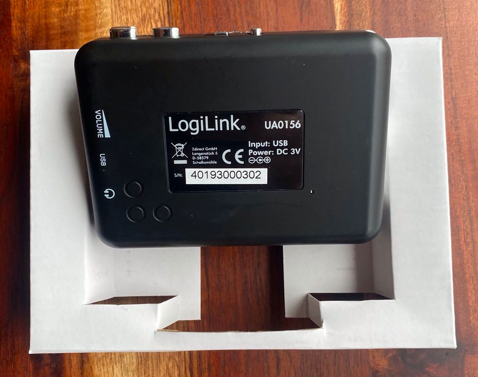 LogiLink UA0156 Kassetten Digitalisierer Neu* + OVP in Bechhofen