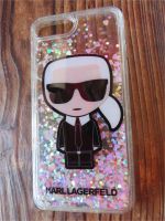 LAGERFELD Liquid Glitter iPhone 6 6S 7 8 Phone Case Handyhülle Nordrhein-Westfalen - Pulheim Vorschau