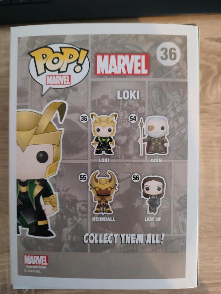 Funko Pop #36 Marvel Loki (Frost) exclusive: glows in the dark in Köthel