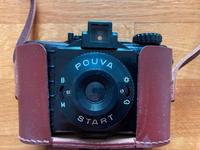 DDR Kamera POUVA START( Rollfilmkamera) inkl. Ledertasche. Sachsen-Anhalt - Merseburg Vorschau