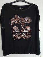 Damen Tunika/ T-Shirt 48/50 Große Mode, schwarz, Afrikamotiv, Hessen - Nidderau Vorschau