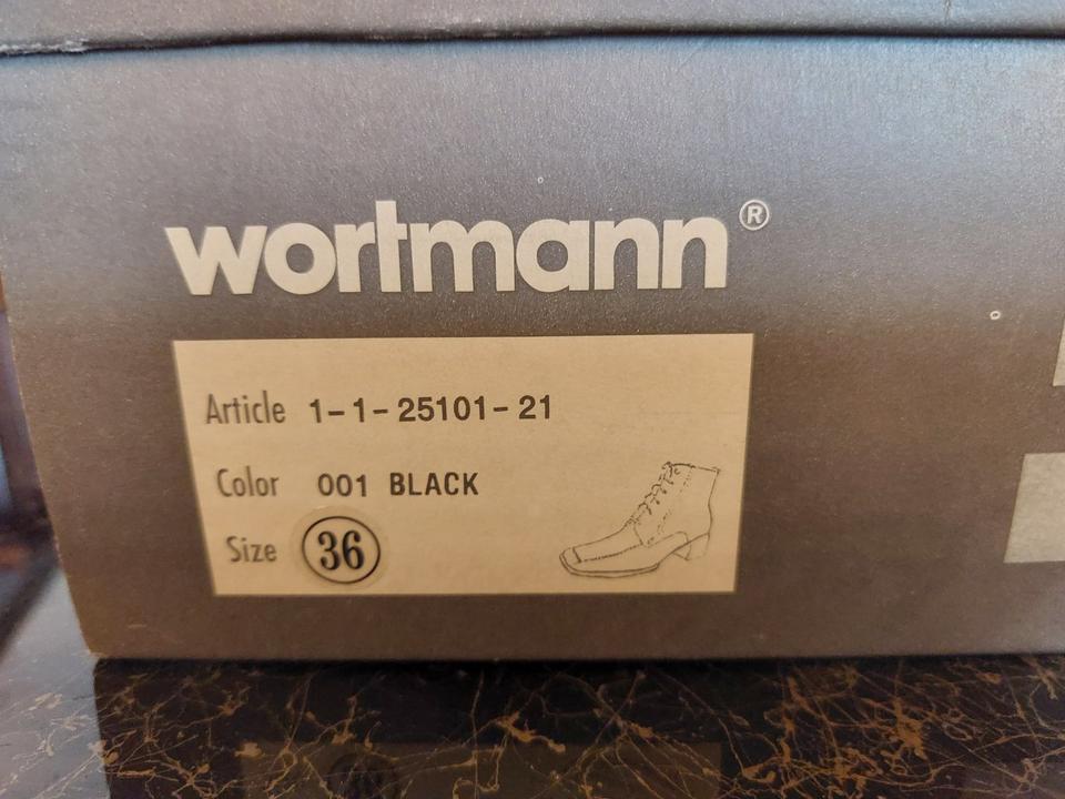 Schuhe Damen Tamaris Warmfutter Leder Schwarz Neu Karton Gr 36 in Hannover
