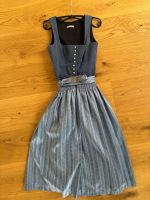 Gottseidank Dirndl - Gr. S/36 - blau mit hellblauer Schürze München - Maxvorstadt Vorschau