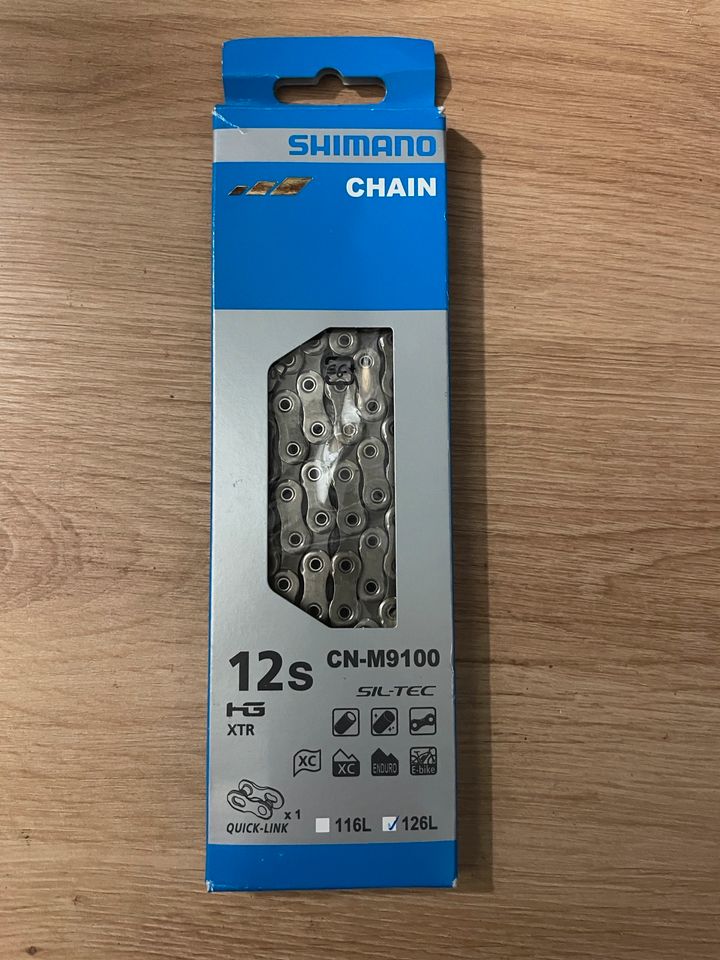 Shimano Kette CN-M9100 XTR Dura Ace gewachst in Thalmässing