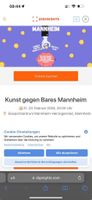 Tickets „Kunst gegen Bares“ Mannheim Baden-Württemberg - Mannheim Vorschau