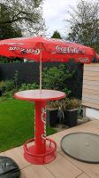 Coca Cola Stehtisch rund mit Sonnenschirm höhenverstellbar Nordrhein-Westfalen - Oberhausen Vorschau