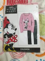 Neuer Pyjama Schlafanzug in Gr.L Minnie mouse Duisburg - Hamborn Vorschau