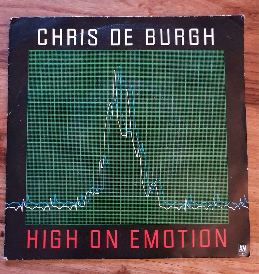 Chris de Burgh High on Emotion LP in Hamburg