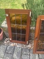 2 Schranktüren mit Glas DDR Anbauwand Dekoration/ Deko Sachsen-Anhalt - Eisleben Vorschau