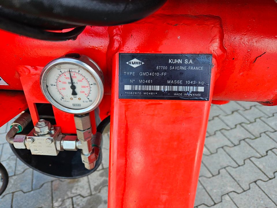 Kuhn GMD  4010-FF Lift Control Scheibenmähwerk in Grebenstein