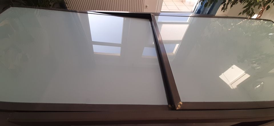 Glastisch / Esstisch ausziehbar 120 x 90 cm bzw. 240 x 90 cm in Hameln