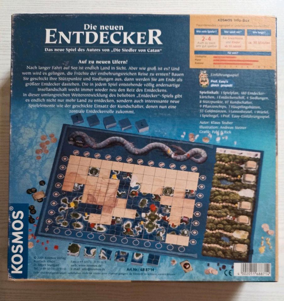 Die neuen Entdecker Spiel Kosmos Gesellschaftsspiel Brettspiel in Dresden