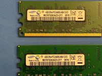 2 x 4 GB 2Rx4 PC2-6400U-666-12-E3 Samsung Bayern - Gröbenzell Vorschau