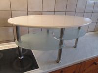 Couchtisch Kindertisch Kunststoff Glas Metall oval 2 Ebenen Nordrhein-Westfalen - Lemgo Vorschau