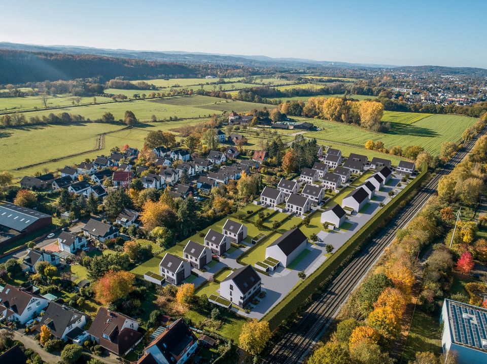 KfW-40 Neubau - Doppelhaushälfte mit Teilklinker und großem Kaufgrundstück in Schwerte