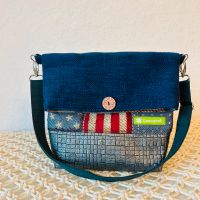 Tasche klein Handarbeit Amerika blau rot NEU Damen USA Nordrhein-Westfalen - Soest Vorschau