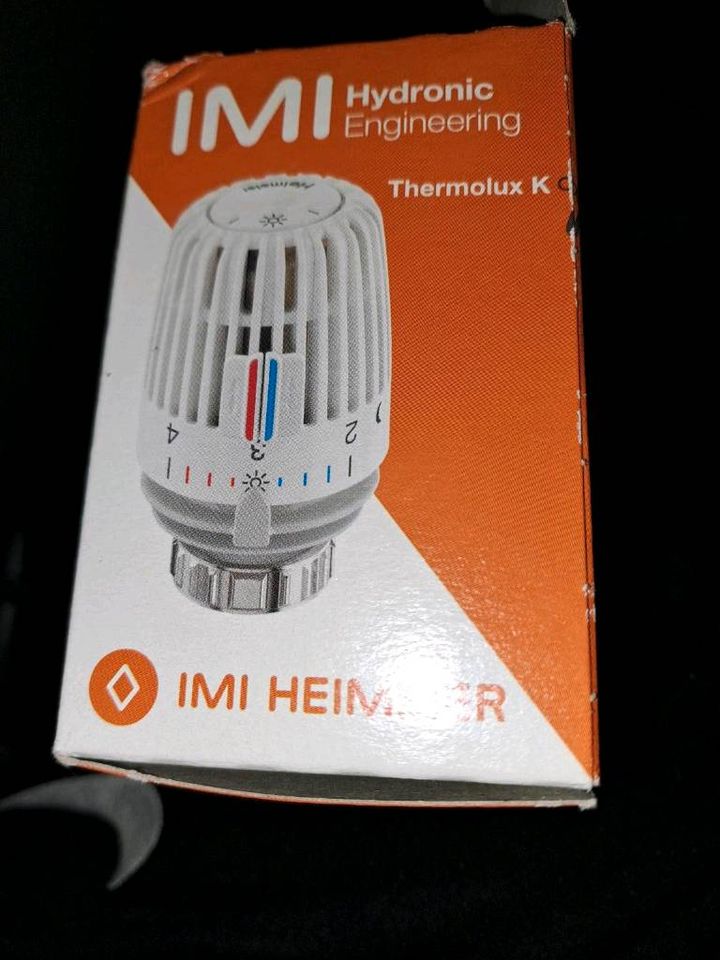 2 x HEIMEIER Thermostat-Köpfe gebraucht aber gut erhalten in Menden