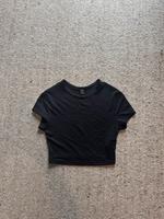 Shein crop t-Shirt schwarz top neu Bayern - Schongau Vorschau