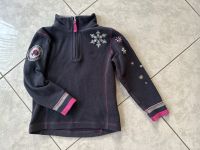 Napapijri Fleece Pulli Stickerei lila/grau Gr.116 Nordrhein-Westfalen - Wenden Vorschau