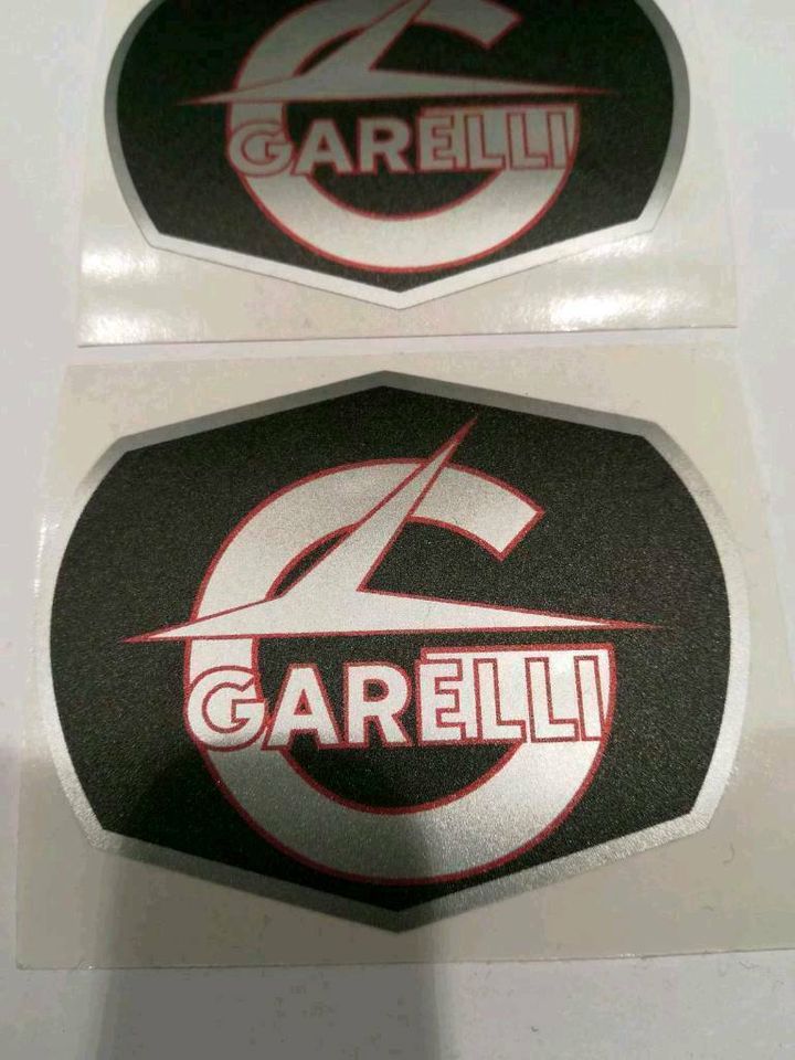 Garelli Aufkleber Motordeckel in Bell