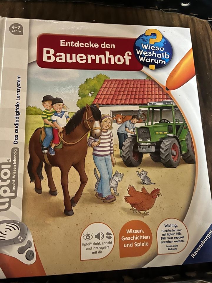 Tip toi Bücher Bauernhof und Im Garten der Feen mit Stift in Duisburg