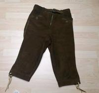 Trachtenhose Leder braun Größe 38- 40 Hessen - Wöllstadt Vorschau